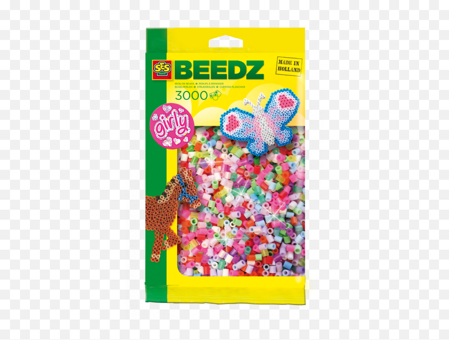 Ses Creative Iron On Girly Beads 3000pcs Emoji,Emoji Made Ofperler Beads