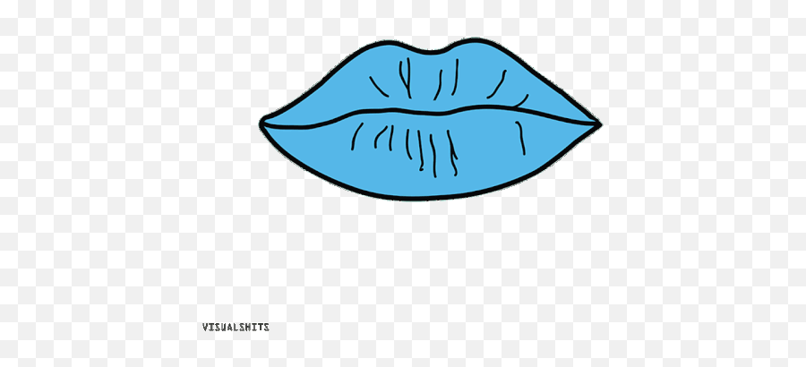 Visualshits Mouth Sticker - Visualshits Mouth Boca Emoji,Emotion Mouth