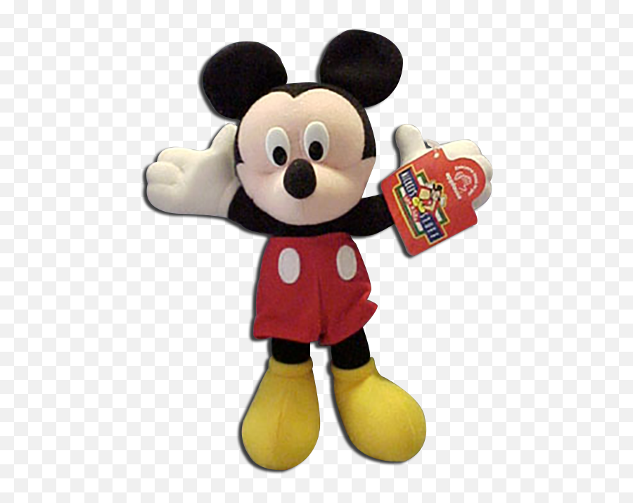 Large Mickey Mouse Plush Doll Disney Stuffed Toy - Mickey Emoji,Disney Emojis Stuffed Animals