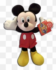 Large Mickey Mouse Plush Doll Disney Stuffed Toy - Mickey Emoji,Disney Emojis Stuffed Animals