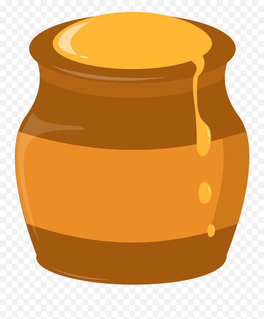 Honey Pot Clipart Free Download Transparent Png Creazilla - Honey Pot Clipart Emoji,Hot Pot Emoji