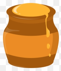 Honey Pot Clipart Free Download Transparent Png Creazilla - Honey Pot Clipart Emoji,Hot Pot Emoji