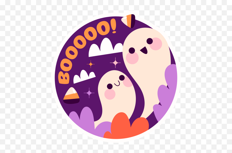 Ghost Stickers - Free Halloween Stickers Emoji,How To Make Ghost Emoticon On Facebook