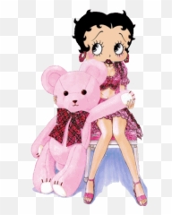 Bb Met Roze Beer Betty Boop Betty Boop Pictures Boop Emoji,Emojis For Fubar