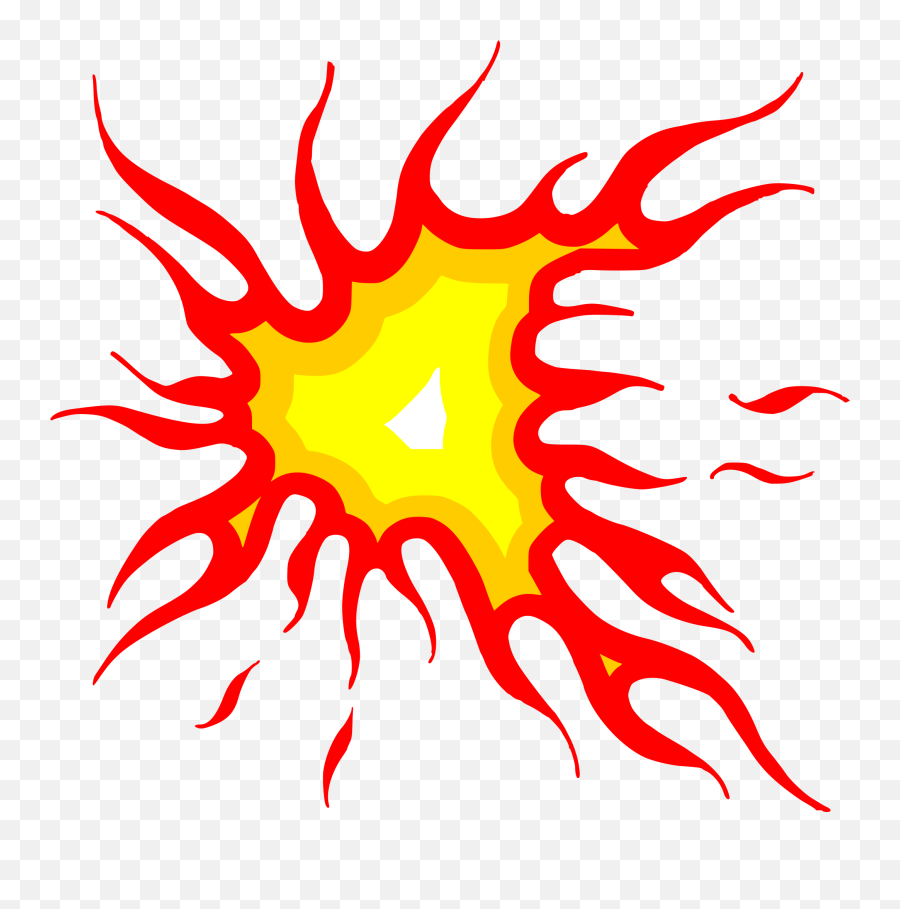 6 Cartoon Fire Flame Elements Vector 0 - Vector Cartoon Fire Emoji,Fire Emoticon Vector