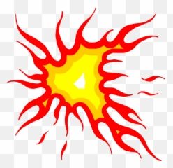6 Cartoon Fire Flame Elements Vector 0 - Vector Cartoon Fire Emoji,Fire Emoticon Vector