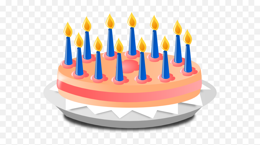 Cartoon Birthday Cake Clipart Happy Birthday Cake Cartoons Emoji,Birthday Cake Emoticon Overloaded With Candles