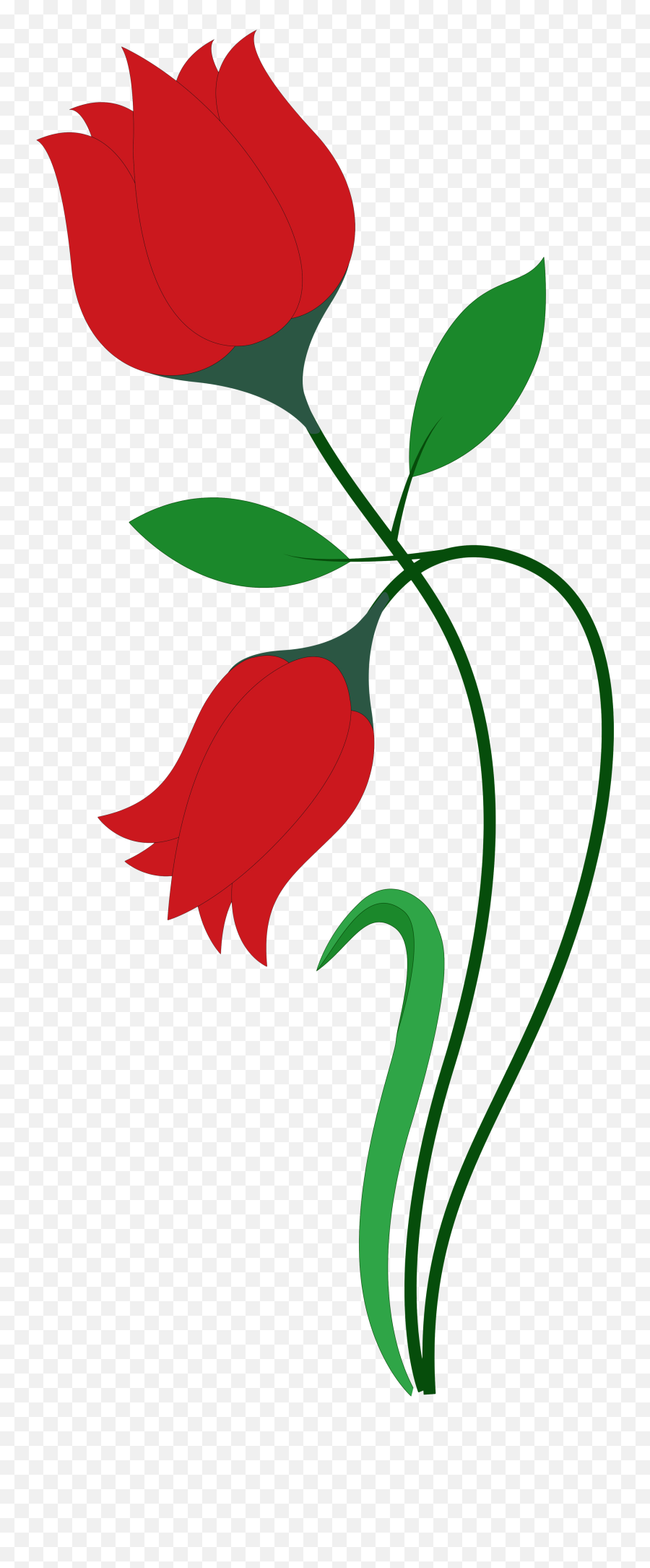 Vector Rose Flower Png Clipart Png Mart Emoji,Emoji Flower Rose