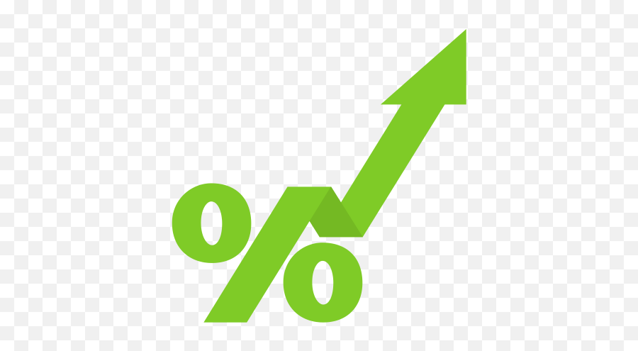 Percentage Symbol Up Arrow Png Images - Png 539 Free Png Emoji,Emoji Up Arrow White