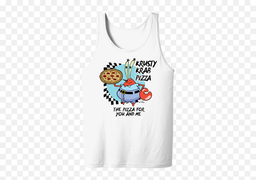 Tank Tops - Mr Krabs Emoji,Emoji Crop Top For Kids