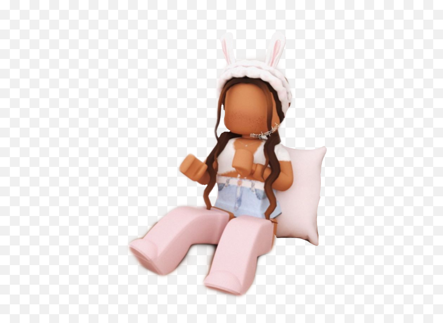 Bunny Robloxgfx Roblox Sticker - Fictional Character Emoji,Bunny Emoji Pillow
