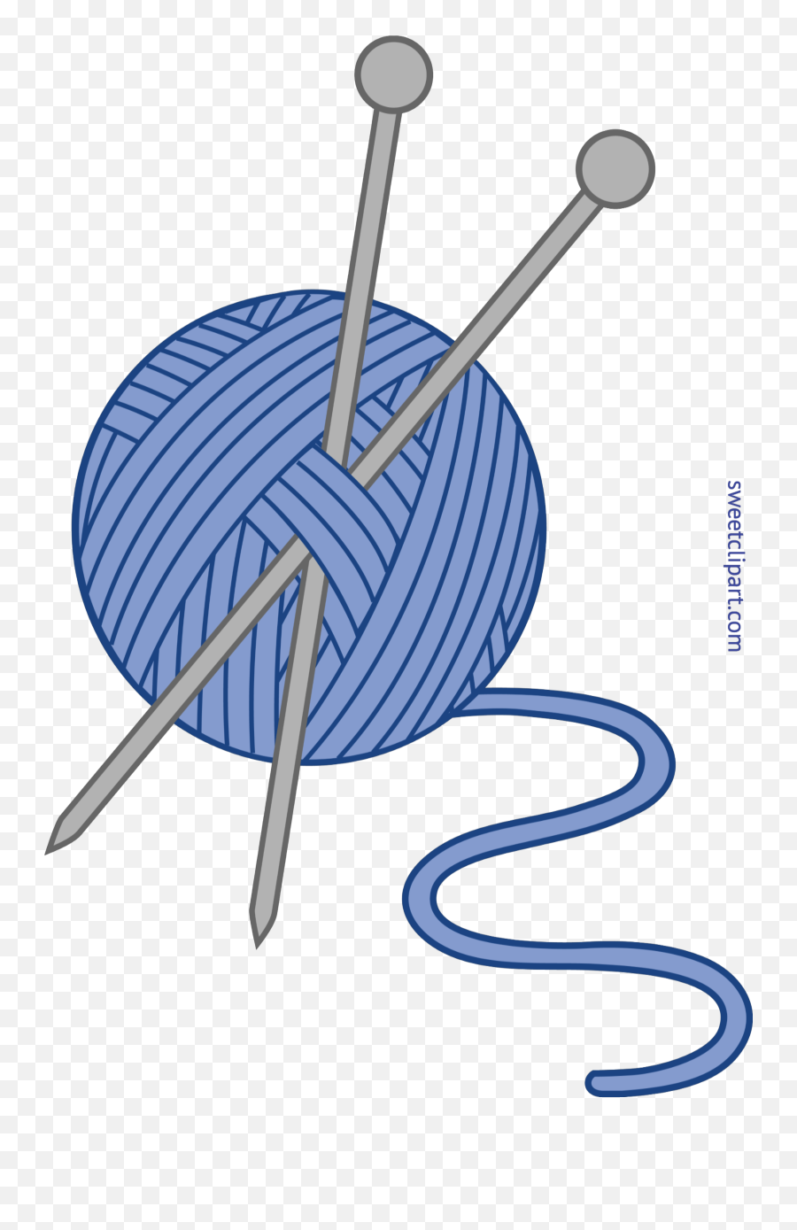 Knitting Clipart Knitted Hat Knitting Knitted Hat - Knitting Needles Clip Art Emoji,Yarn Ball Emoji
