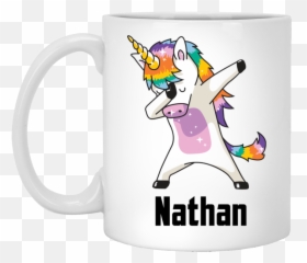 Personalised Unicorn Coffee Mug White - Unicorn Emoji,Emoji Baby Name
