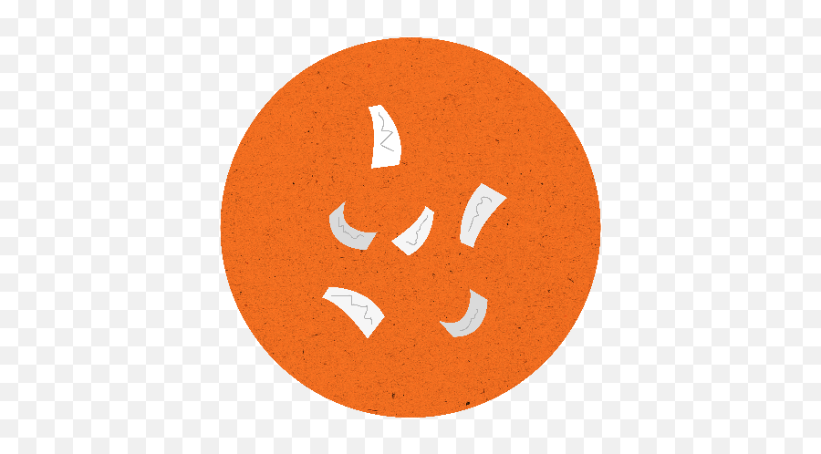 Orange Large Party Plates Pk20 - Orange Plates Emoji,Justice Emoji Plates