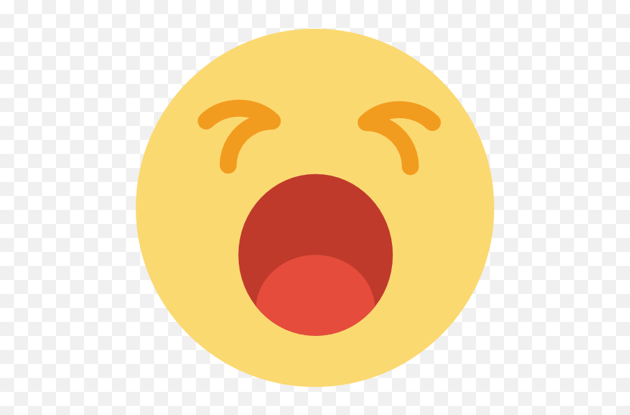 Emoticons Yawn Open Face Faces - Yawn Emoji,Sad Eyes Emoji
