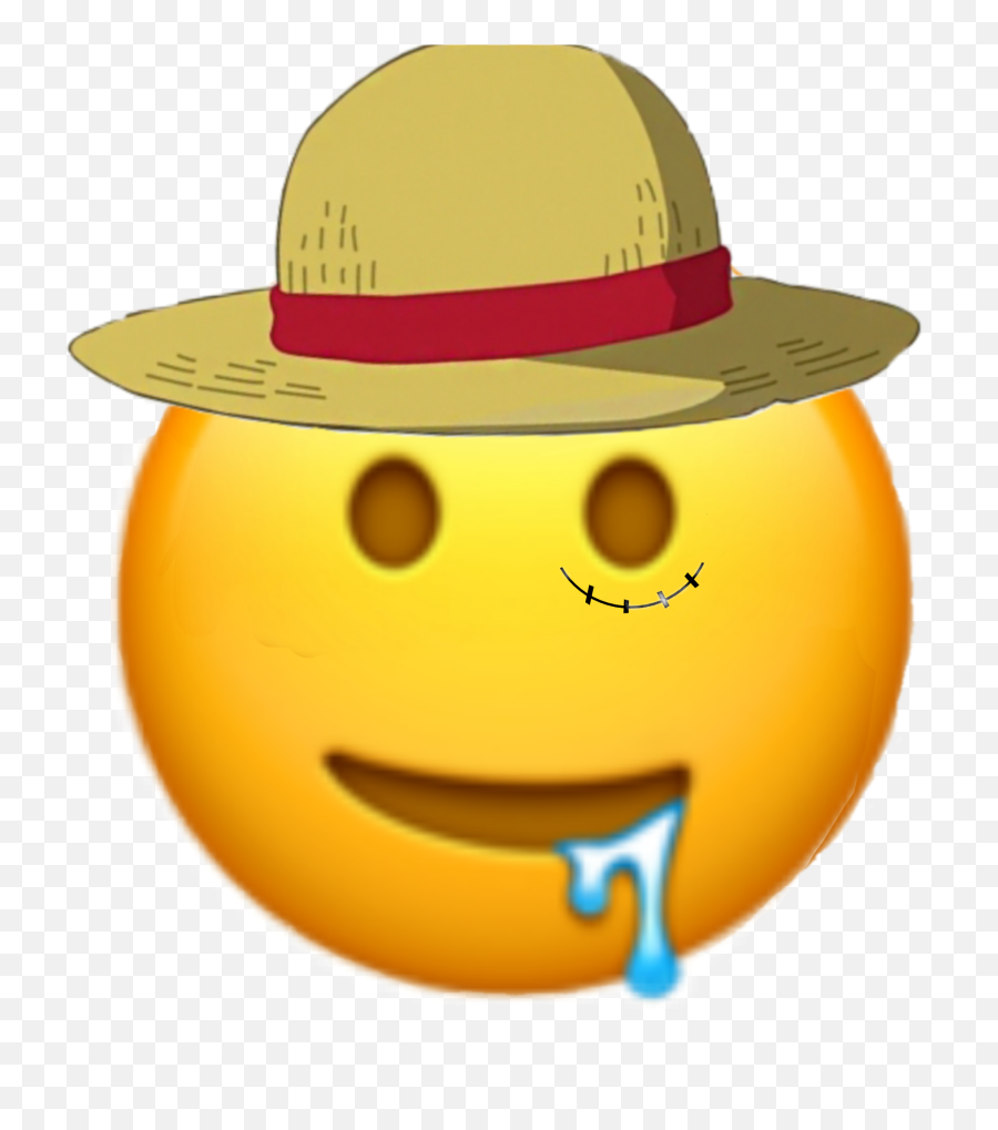 The Most Edited Strawhatluffy Picsart - Happy Emoji,Muscle Emoji Hat