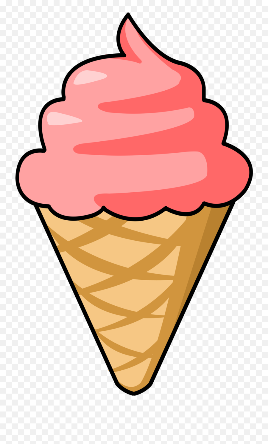 Chocolate Ice Cream Cone Clip Art Image - Clipartix Clip Art Ice Cream Cone Emoji,Chocolate Ice Cream Emoji