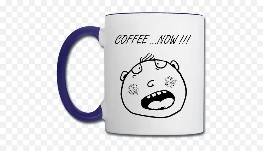 Contrast Coffee Mug U2013 Cocolimes - Serveware Emoji,Coffee Mug Emoticon