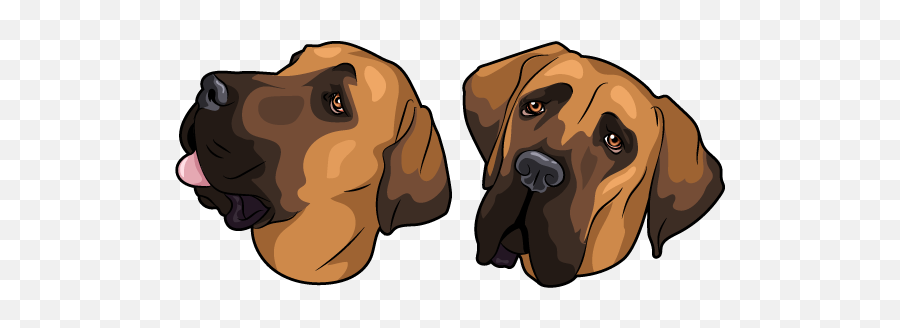 27 Dogs Puppies Cursors Collection - Scent Hound Emoji,Emotion Pets Playfuls