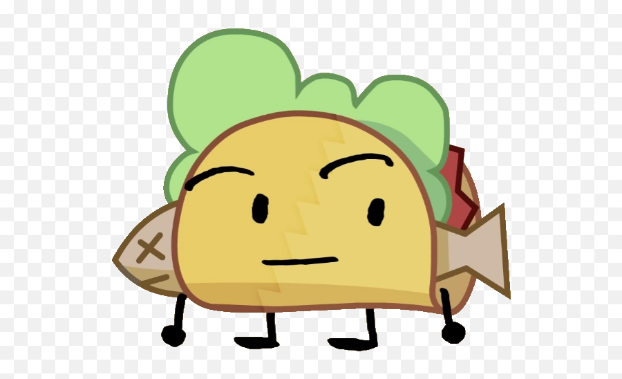 Battle For Dream Island Wiki - Sad Taco Transparent Emoji,Taco Emoji Petition