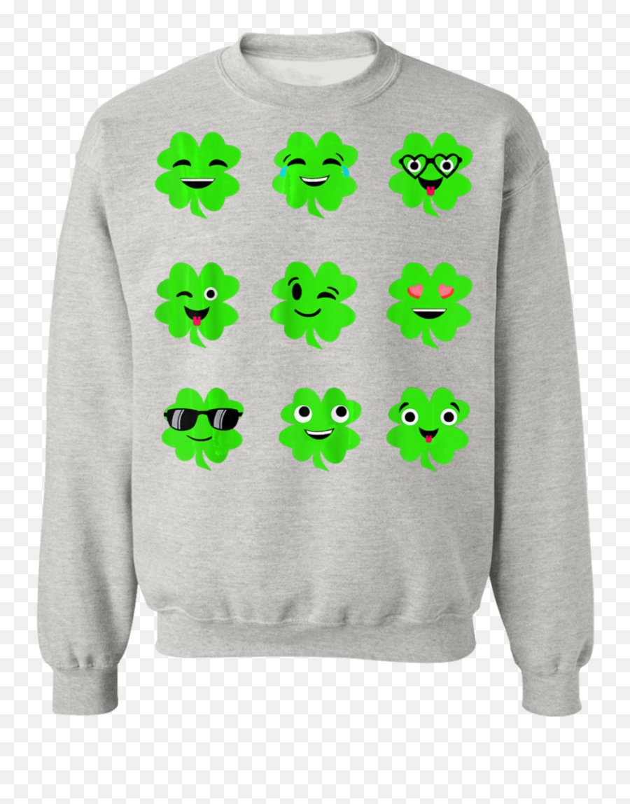 St Patricks Day Irish Emoji Shamrock - T Shirt Louis Vuitton Dragon Ball,Emoji Long Sleeve Shirt