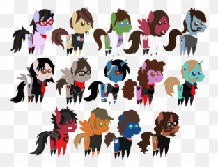 Fall Out Boy Horses Png Image With No - Brendon Urie As A My Little Pony Emoji,Fall Out Boy Emoji