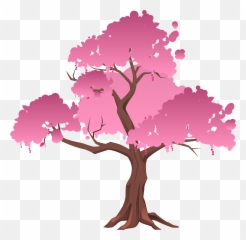 Japanese Tree - Cherry Blossom Japan Transparent Emoji,Bonsai Emoji