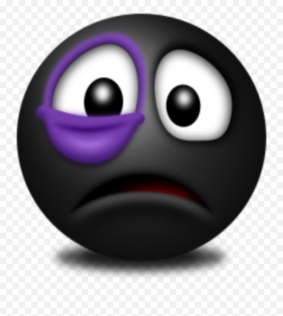 Mq Black Eyes Eye Blackeye Emojis - Emoji Black Eyes,Black Eyes Emoji