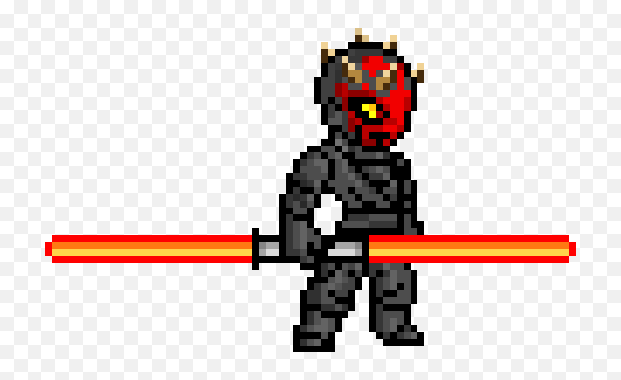 Pixel Art Gallery - Anakin Skywalker Pixel Art Emoji,Darth Maul Emoticon