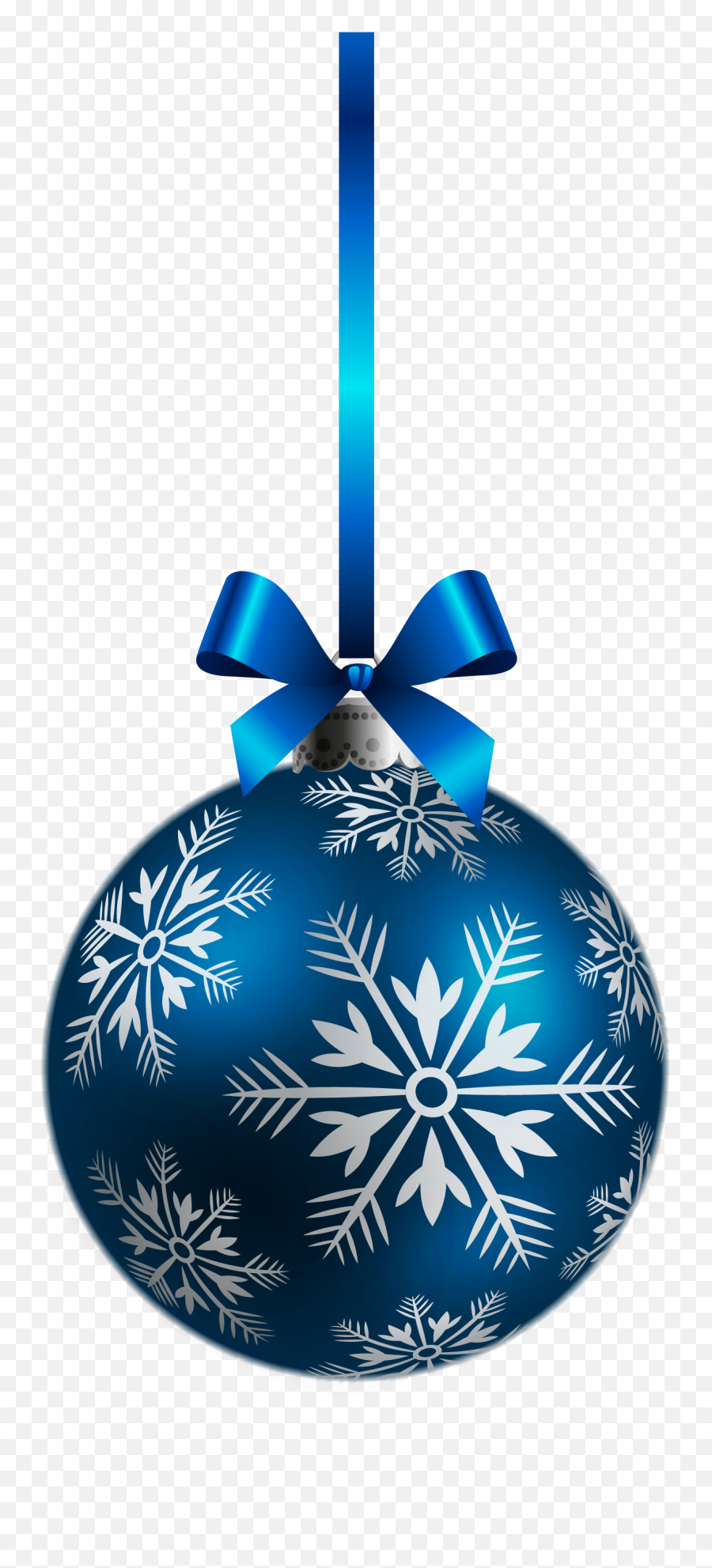 Large Transparent Blue Christmas Ball Ornament Png Clipart - Transparent Blue Christmas Ball Emoji,Christmas Clip Art Emotions