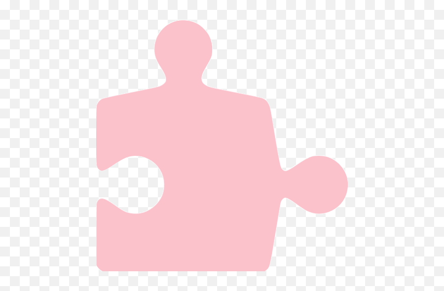 Pink Puzzle Icon - Puzzle Icon White Png Emoji,Puzzle Emoticon