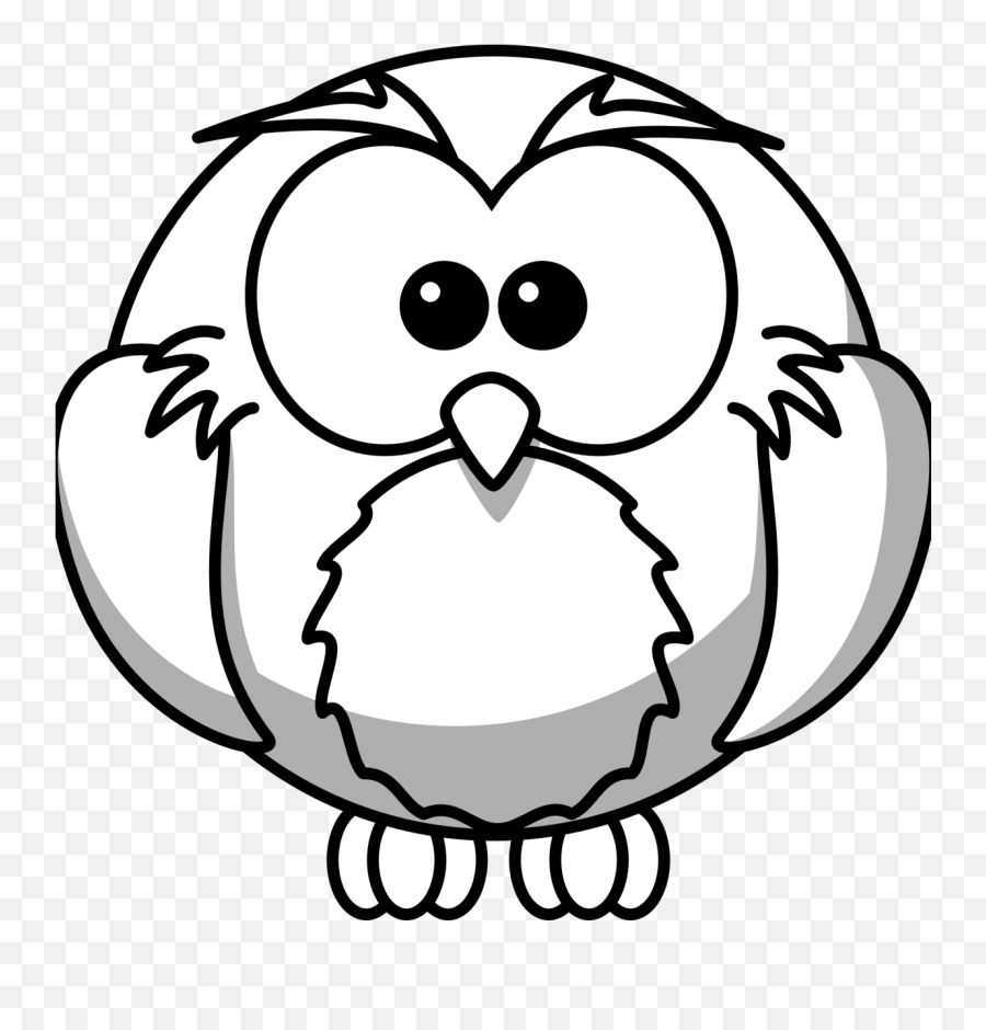 Kid With Apple Banner Freeuse Library - Owl Cartoon For Colouring Emoji,Easy Cute Fun2drawings Emojis