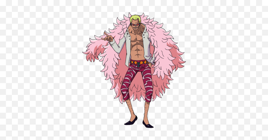 One Piece Heavenly Demon Donquixote Doflamingo - Donquixote Doflamingo Emoji,Emoticon Asustado Taringa