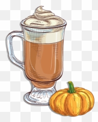 Library Of Pumpkin Drinking Clip Transparent Download Png - Serveware Emoji,Pumpkin Carving Designs Emojis
