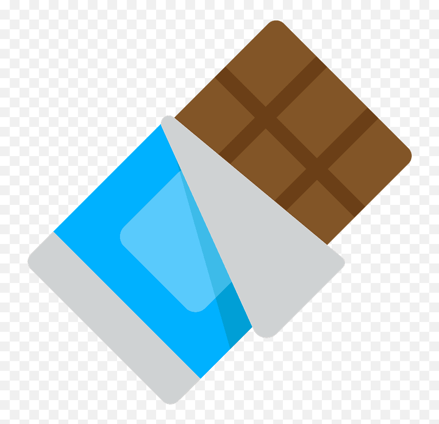 Chocolate Bar Emoji - Chocolate Emoji Clip Art,Chocolate Emoji