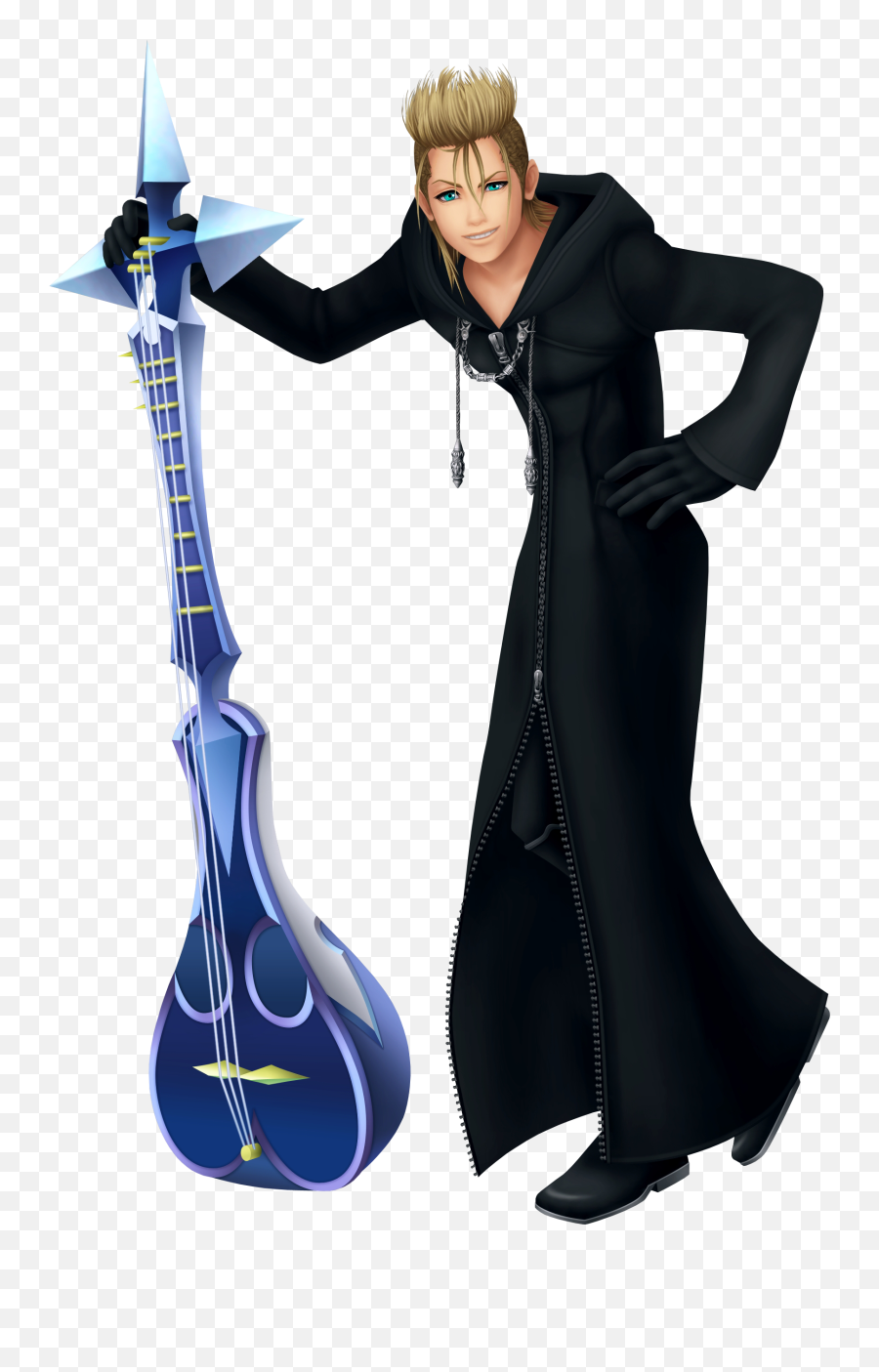 Demyx - Demyx Luxord Marluxia Larxene Emoji,Monsters Inc. Unversed Emotion Screams