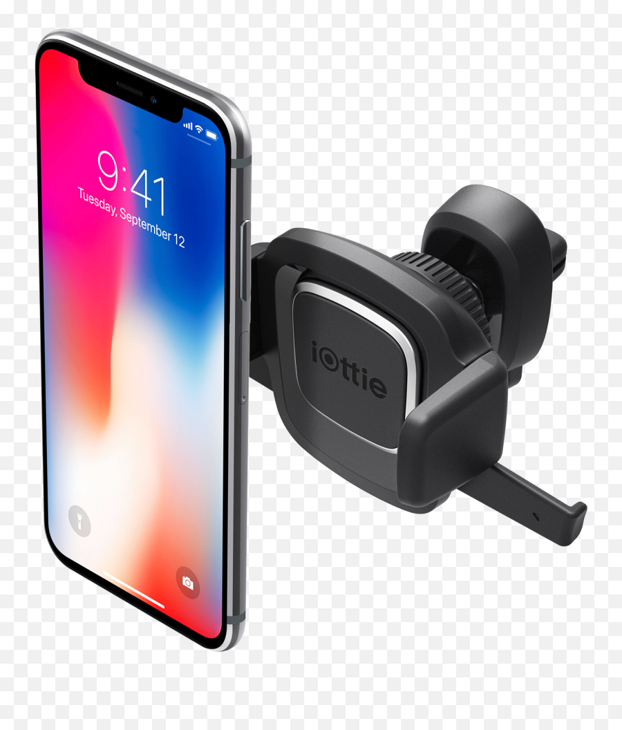 Iottie Easy One Touch 4 Air Vent Car Mount Holder Cradle For Iphone X 88 Plus 7 7 Plus 6s Plus 6s 6 Se Samsung Galaxy S8 Plus S8 Edge S7 S6 Note 8 5 - Car Cell Phone Vent Mount Emoji,Galaxy S8 How To See Iphone Emojis