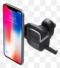 Iottie Easy One Touch 4 Air Vent Car Mount Holder Cradle For Iphone X 88 Plus 7 7 Plus 6s Plus 6s 6 Se Samsung Galaxy S8 Plus S8 Edge S7 S6 Note 8 5 - Car Cell Phone Vent Mount Emoji,Galaxy S8 How To See Iphone Emojis