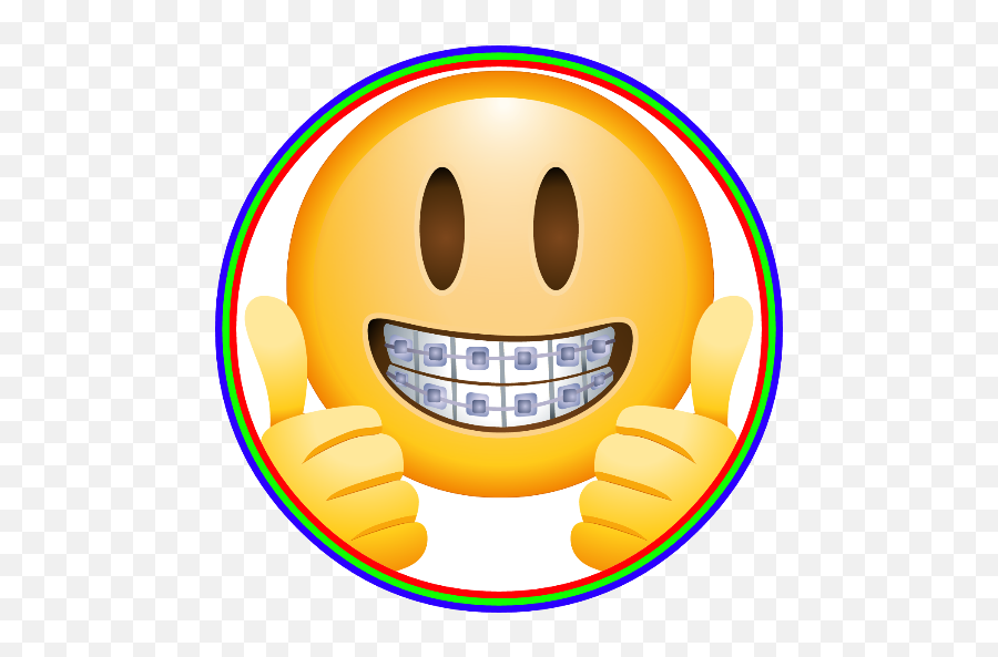 Art Emoji Dental Braces Smile - Transparent Braces Clip Art,Power Rangers Emoji