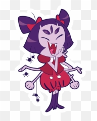 Sticker Mania - Muffet Undertale Emoji,Undertale Emoji Heart