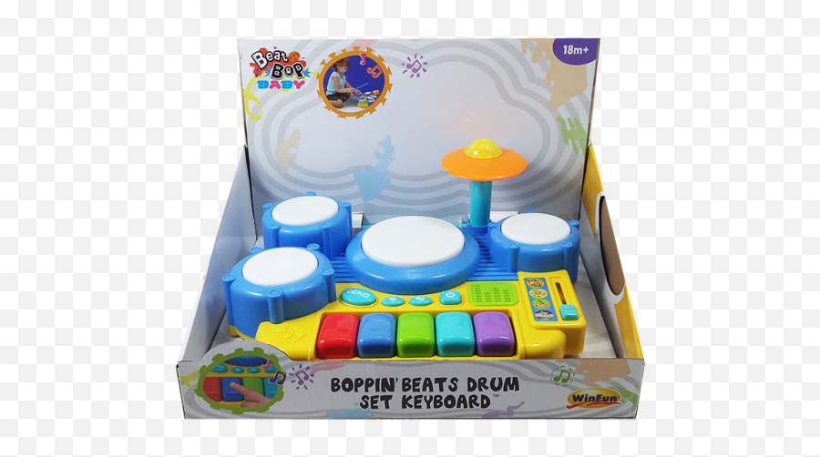 Learning U0026 Educational Toys - Boppin Beats Drum Set Keyboard Winfun Emoji,Emoji Plastic Floaties Png