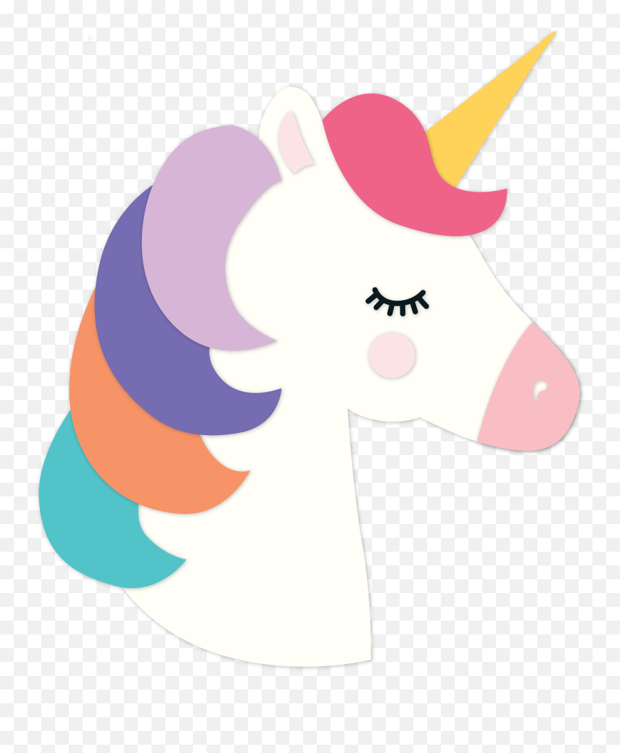 Teen Spirit Unicorn Head Svg Cut File - Unicorn Emoji,Stiches In The Head Emojis