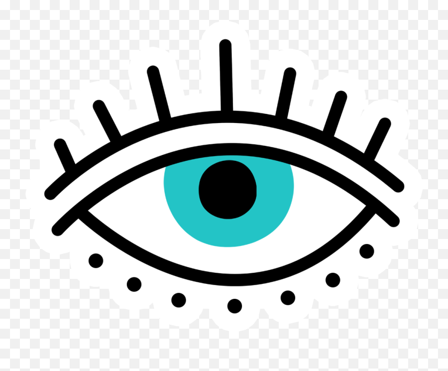 Evil Eye Art - Tattoo Design Crying Eye Tattoo Traditional Emoji,Free Eye Of Horus Emoji