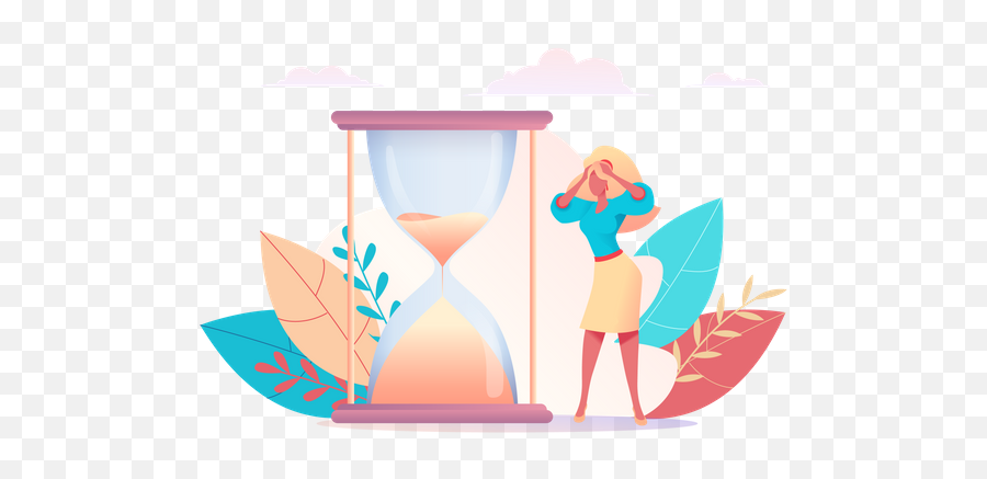 Nervous Illustrations Images U0026 Vectors - Royalty Free Leisure Emoji,Out Of Sand Hour Glass Emoji