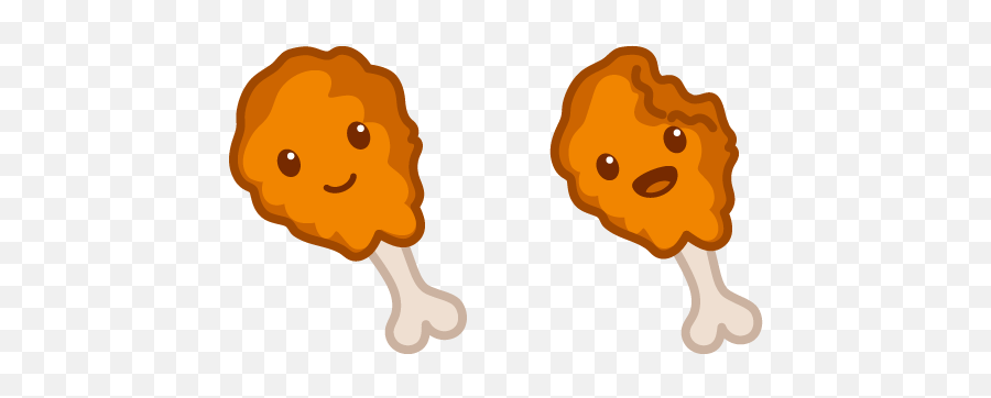 Pls Get Da Cute Pack Pls - Cursor Ideas Custom Cursor Cute Chicken Leg Emoji,Poulty Leg Emoji