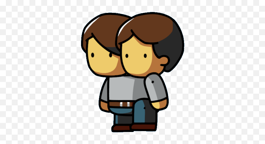 Scribblenauts Conjoined Twins Pnglib U2013 Free Png Library Emoji,Scribblenauts Angry Emotions