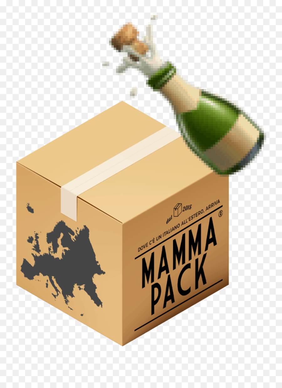 Box Mammapack - Your Favourite Italian Products In 15 Ready Emoji,Aple Champagne Emoticon