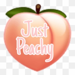 Peach Peachy Sticker By Brielle Sheher - Fresh Emoji,Trending Emoji