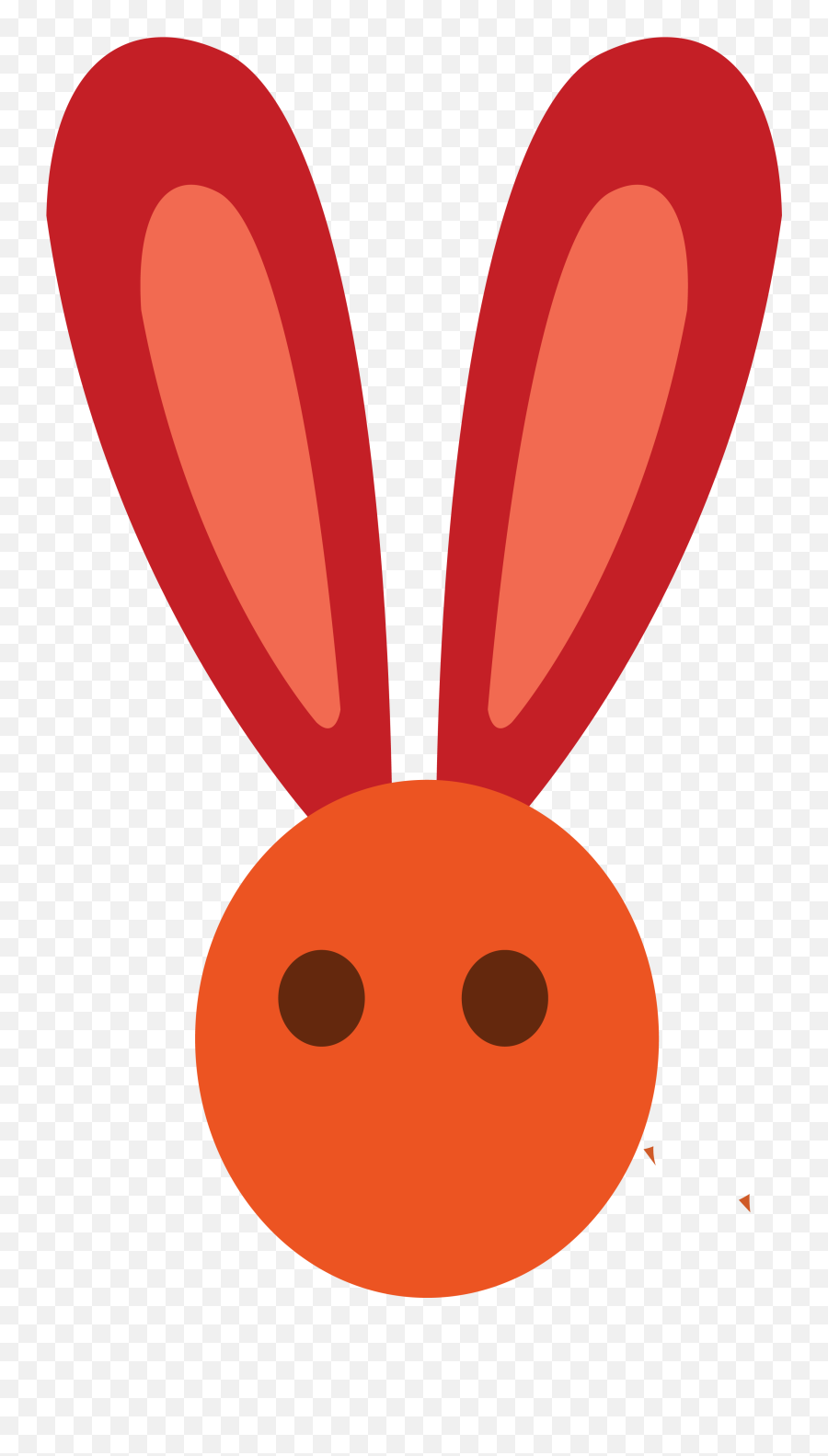 Bunny Ear Png - Orelha De Coelho Vermelha Transparent Bunny Ears Red Cartoon Emoji,Energizer Bunny Emoji