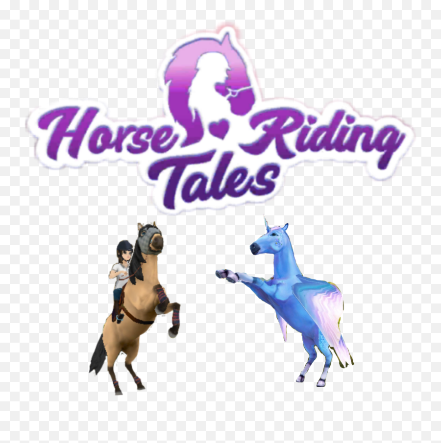 Horse Riding Tales Sticker - Animal Figure Emoji,Horse Riding Emoji